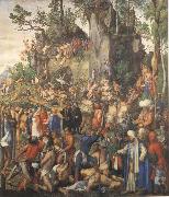 Albrecht Durer The Martyrdom of the ten thousand china oil painting reproduction